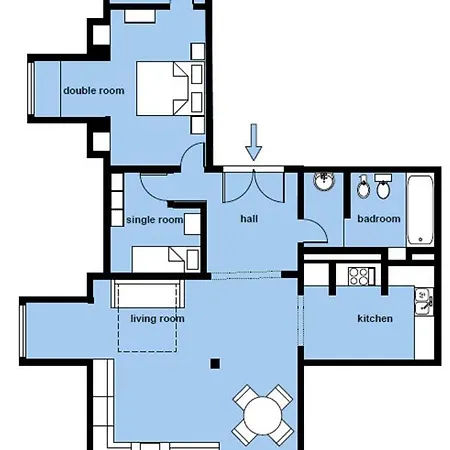 Apartment Casa Da Baixa, Renovated Beautiful 2 Bedroom Downtown